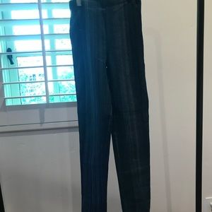 Denim like trousers - straight fit